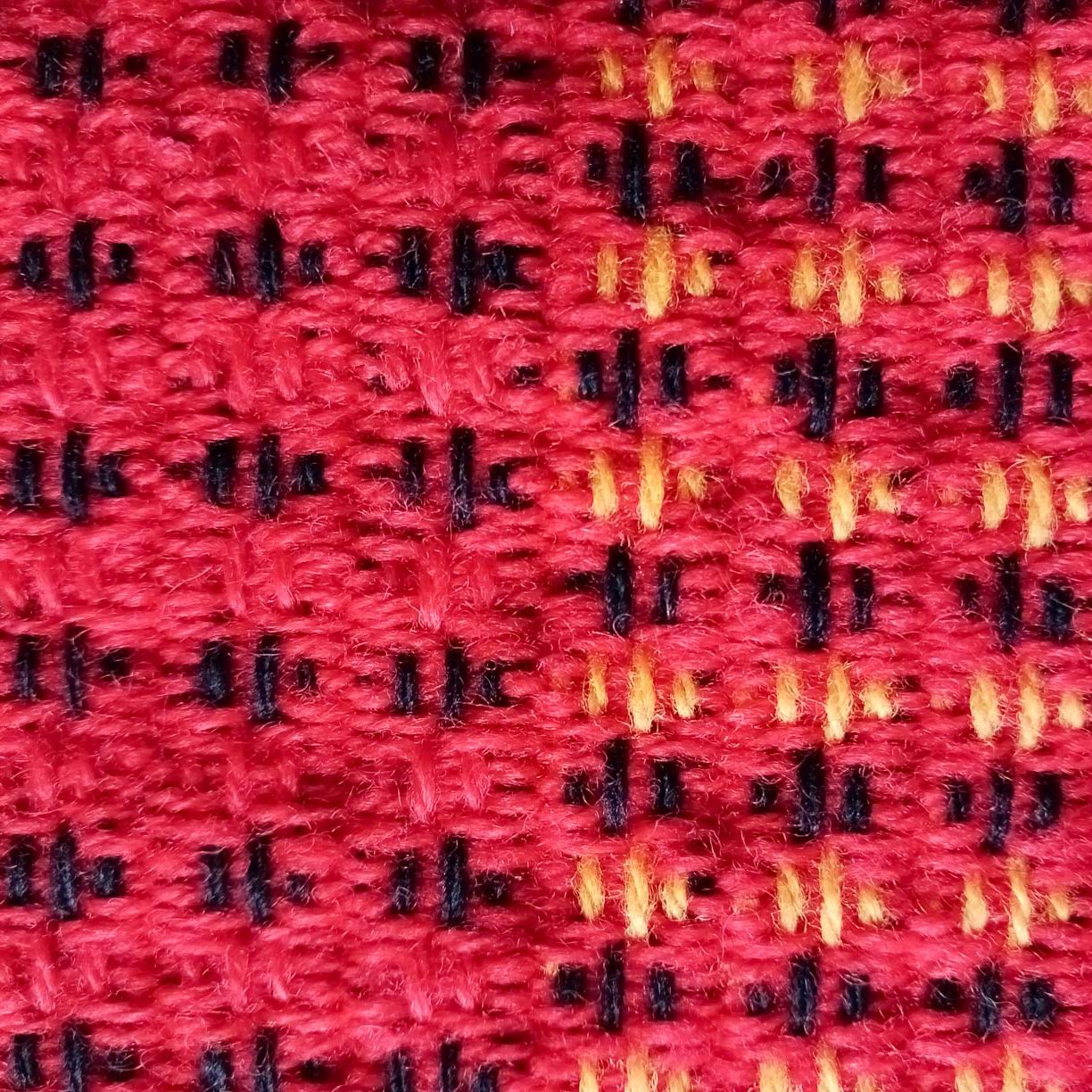 40/26 Farbeffekte und Struktur im Gewebe