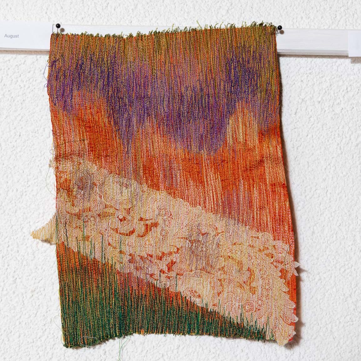 17/26 Freies Sticken mit der Nähmaschine