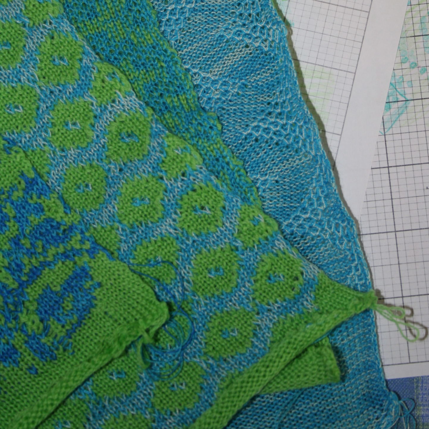 4/26 Aufbaukurs für das Maschinenstricken am Doppelbett